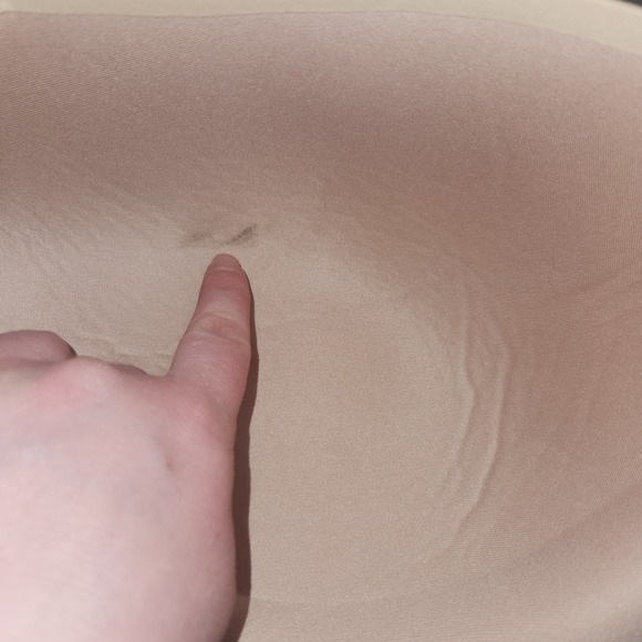 Cacique Lightly Lined T Shirt No Wire Bra Cream Nude Beige Women Sz 44DD Nwt - Picture 5 of 7